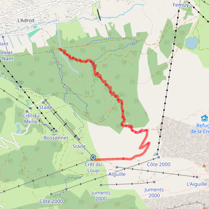 Route Mountain Bike Les Encarnes Enduro Mountain Biking Trail La Clusaz