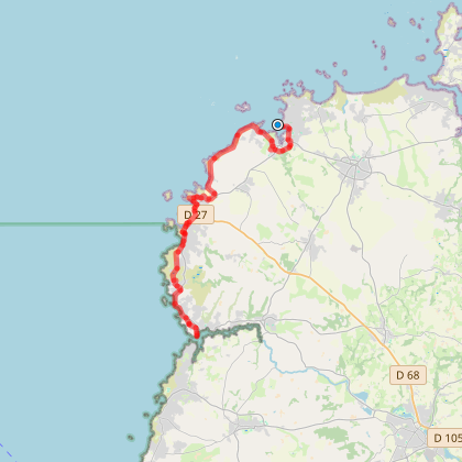 Parcours V Lo Route La Littorale V De Portsall Espace