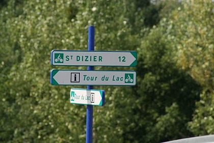 The greenway between Saint-Dizier and the Der Lake