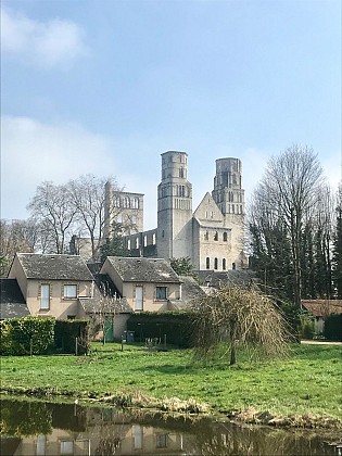 Parcours vélo-patrimoine : Sur les terres des moines de Jumièges
