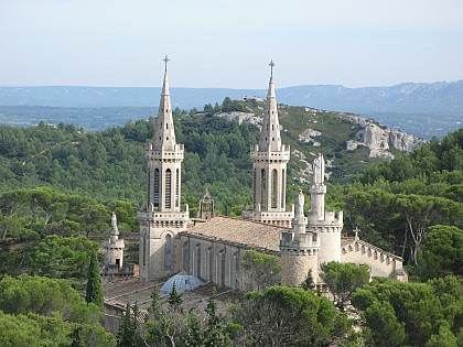 Sur la route de l'Abbaye de Frigolet