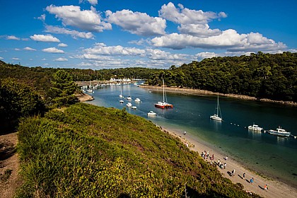 Balade sur la rive droite du Bélon