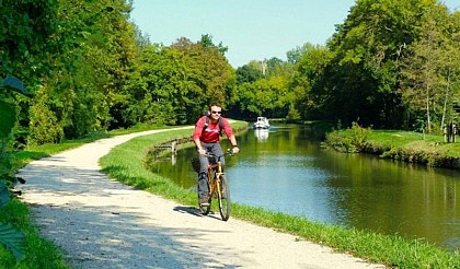 Canal d'Orléans à vélo