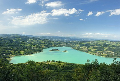 The balconies of Lake Aiguebelette