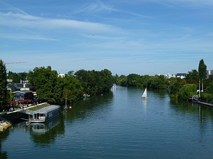 Avenue verte Paris – Londres, de Chatou à Conflans-Sainte-Honorine