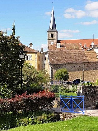 LA GARE DE BAINS ROUTE