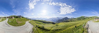 Montée de la Toussuire par Jarrier