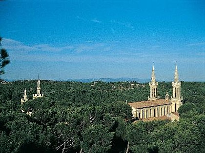 Tarascon : L'abbaye de St Michel de Frigolet