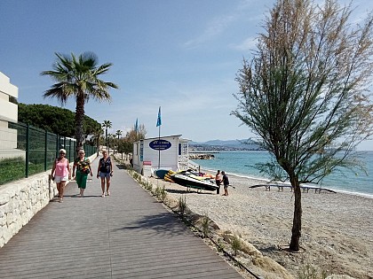 Promenade Baie des Anges - Villeneuve-Loubet