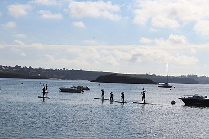 Balade ou yoga sur la Rance en Paddle