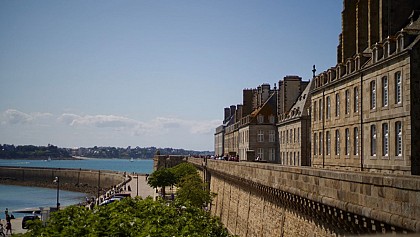 Saint-Malo accessible : les remparts Parcours 2