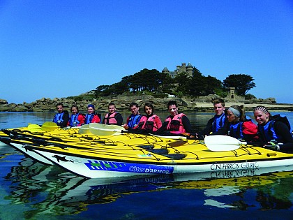 Rando kayak à Perros-Guirec