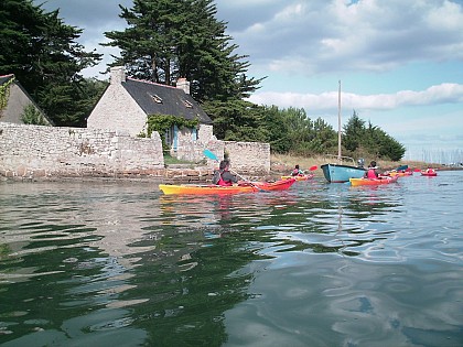 Balade kayak en rivière de Pont L'Abbé