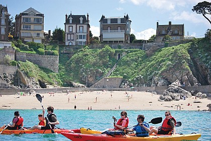 Balade en kayak de mer sur Dinard