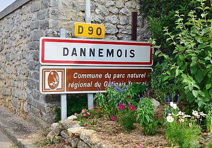 Circuit pédestre dans Dannemois