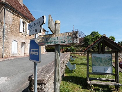 Boucle des Combes à Audrix n° 35 / Audrix