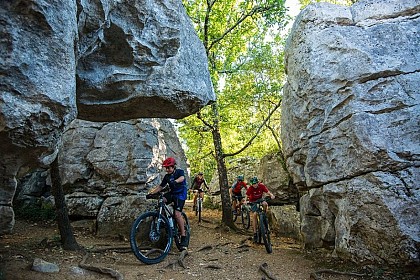 VTT au Pays des Vans: circuit n°4a