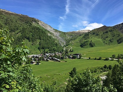 Itinéraire VTT - R : Argentière par Le Tour
