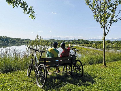 Eslourenties-Daban : la randonnée des lacs à VTT