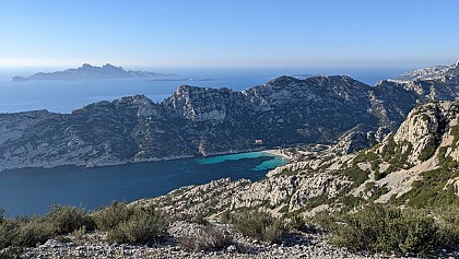 Randonnée vers Sormiou depuis les Baumettes