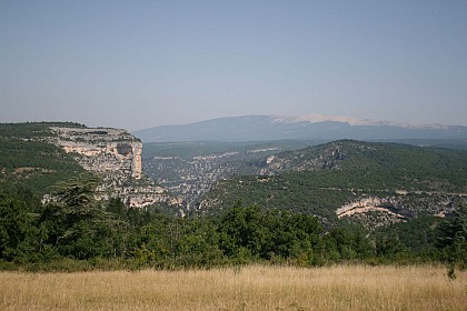 Le tour des Gorges de la Nesque (Ventoux Sud)