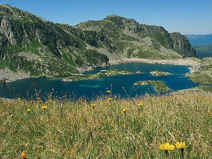 Refuge et Lacs des 7 Laux par Fond de France