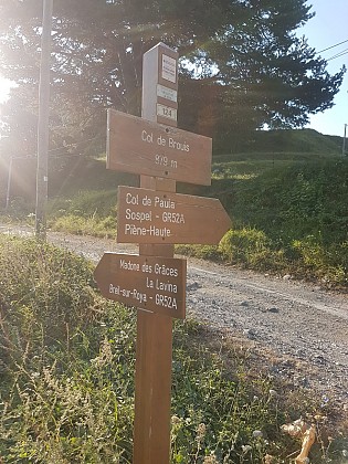 Randonnée VTT (AE) col de Brouis-panoramique du mont Grazian