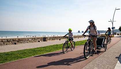 La voie verte d'Hendaye aux 2 Jumeaux en écomobilité