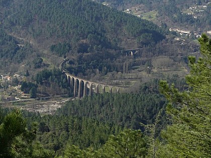 Viaduc du Luech, circuit VTT n°1 (bleu)