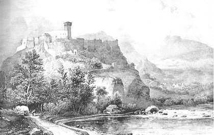 Évocation de Lourdes au Moyen Âge