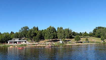 Le tour du lac de Saint-Gervais