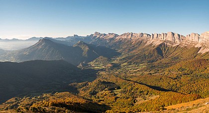 Les crêtes de Clelles (Base VTT FFC Vercors Trièves - parcours n° 16)