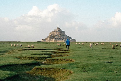 Pédestre - GR 223 - Pontaubault - Le Mont-Saint-Michel