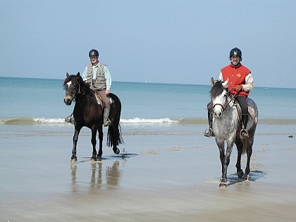 Equestre - Patrimoine à cheval en Baie du Mont-Saint-Michel - Etape N°2/3 : Champeaux - Le Val-Saint-Père