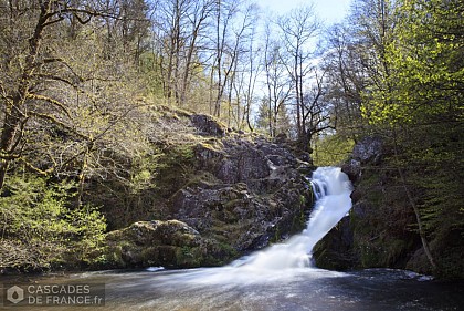 Alligny en Morvan - Saut du Gouloux (par petites routes)