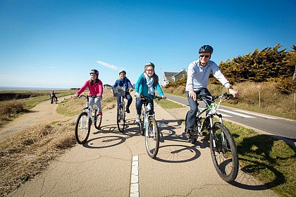 Vivifiante côte sauvage - A vélo du Pouliguen à Batz sur mer