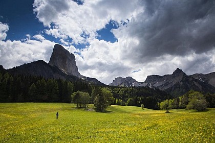 Between Mont Aiguille and Grand Veymont