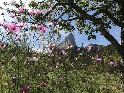 The different faces of Mont Aiguille