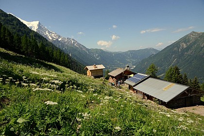 Randonnée à l'alpage de Blaitière - Dessous