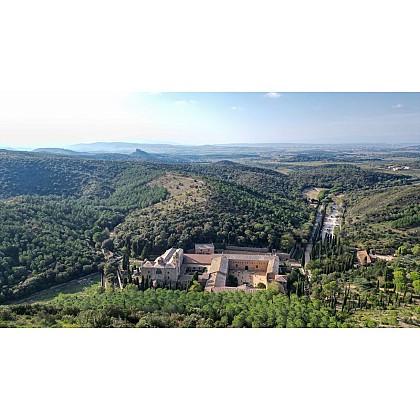 45/46 Sentier de randonnée Fontfroide : Le tour du piton de la croix et la croix de Fontfroide