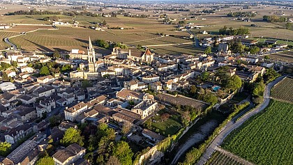 Boucle vélo : Tour du Grand Saint-Emilionnais