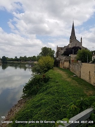 Randonnée de Preignac à Caudrot par le GR®6 en écomobilité