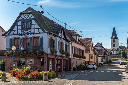 Bicycle tour between Morsbronn-les-Bains and Lembach