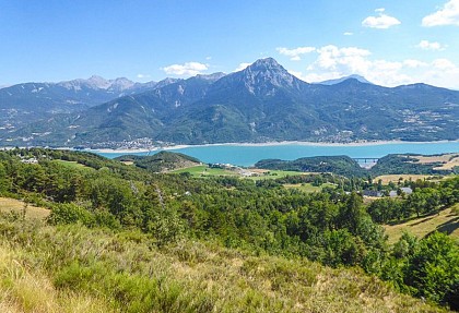 Right bank Serre-Ponçon