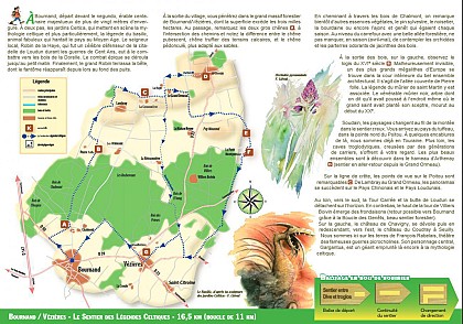 Le sentier des Légendes Celtiques : Bournand/Vézières