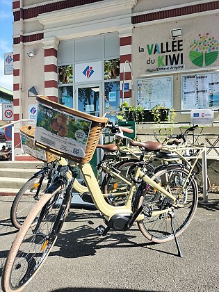 Balade vélo entre la Vallée du Kiwi et Léren