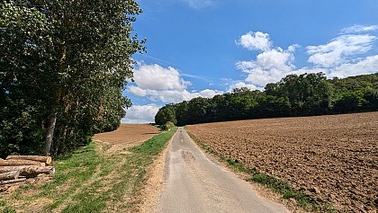 Vers les creuttes de Moulins