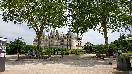 Circuit pédestre rouge de Chambord