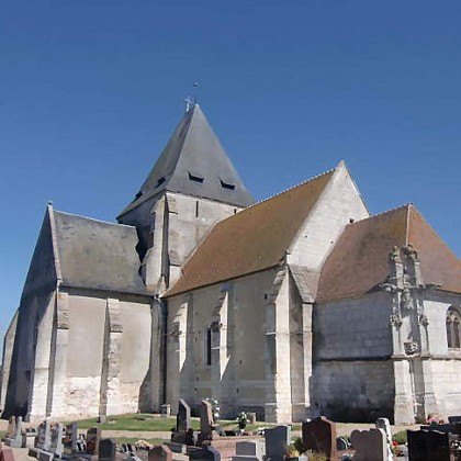 Chemin des 3 Clochers, Illeville sur Montfort 27290