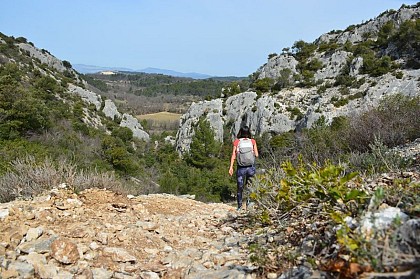 MALEMORT-DU-COMTAT - Combe du diable